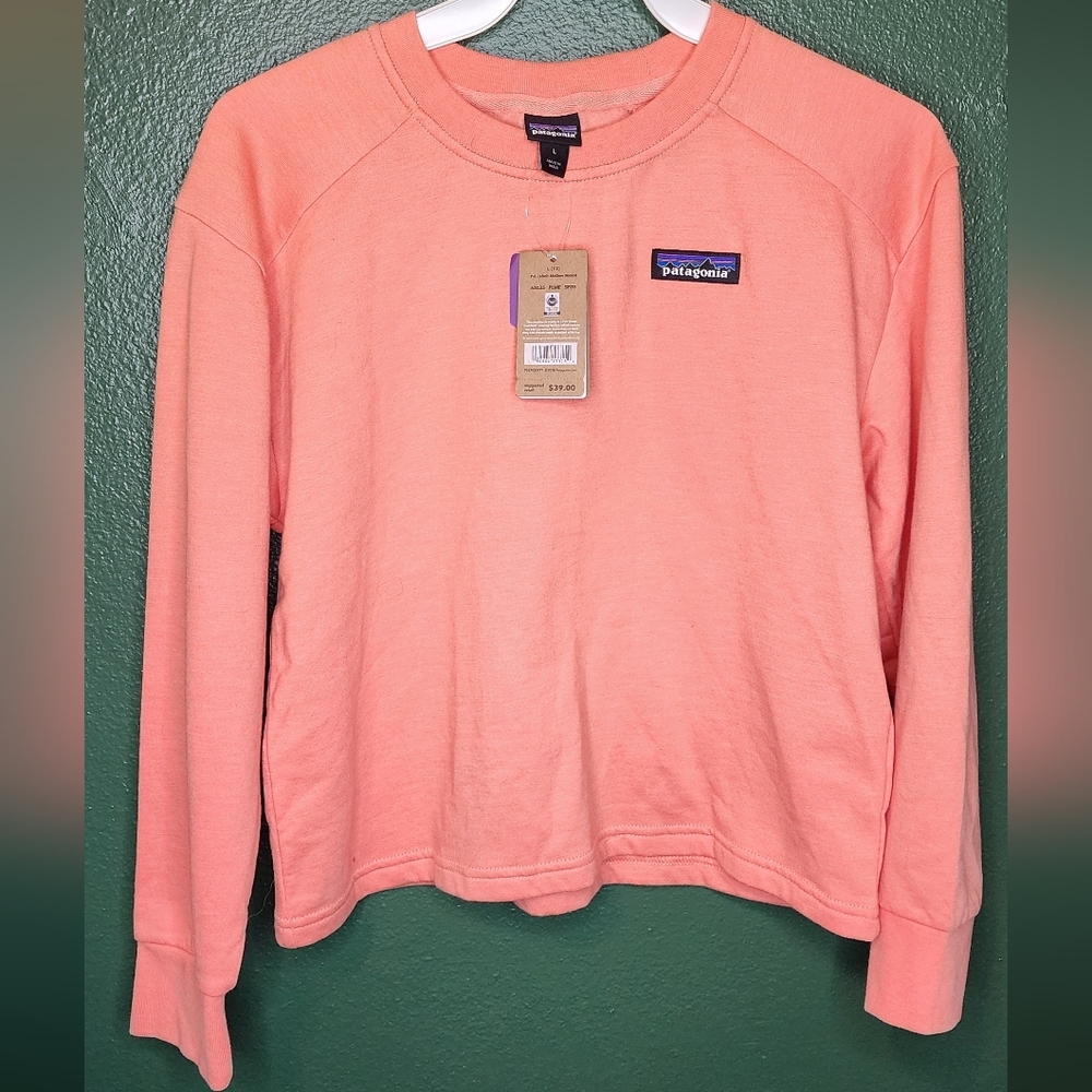 Patagonia Girls Coral Crew Neck Sweater